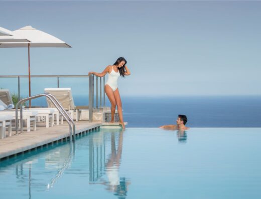 Infinity Pool Bar Jumeirah Mallorca spain the good life guide 1